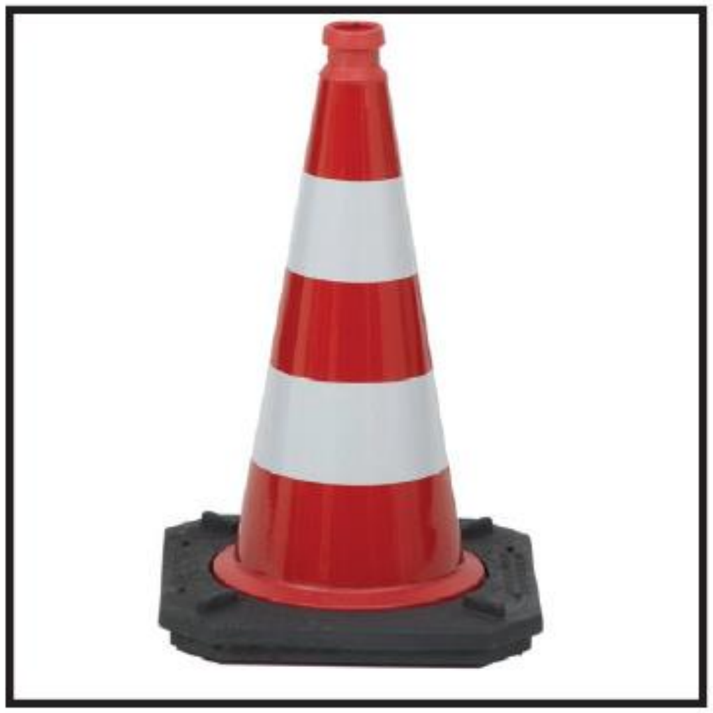 Bild von einem Verkehrsleitkegel